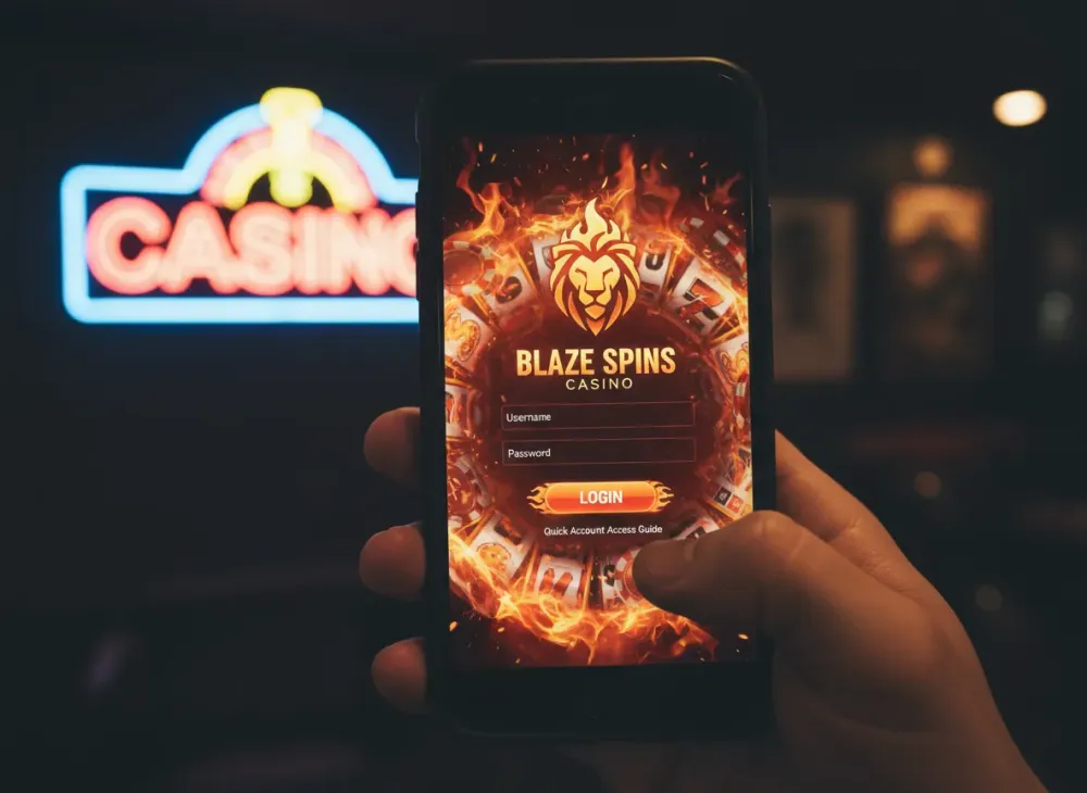 login blaze spins casino